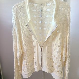Cream boho sweater